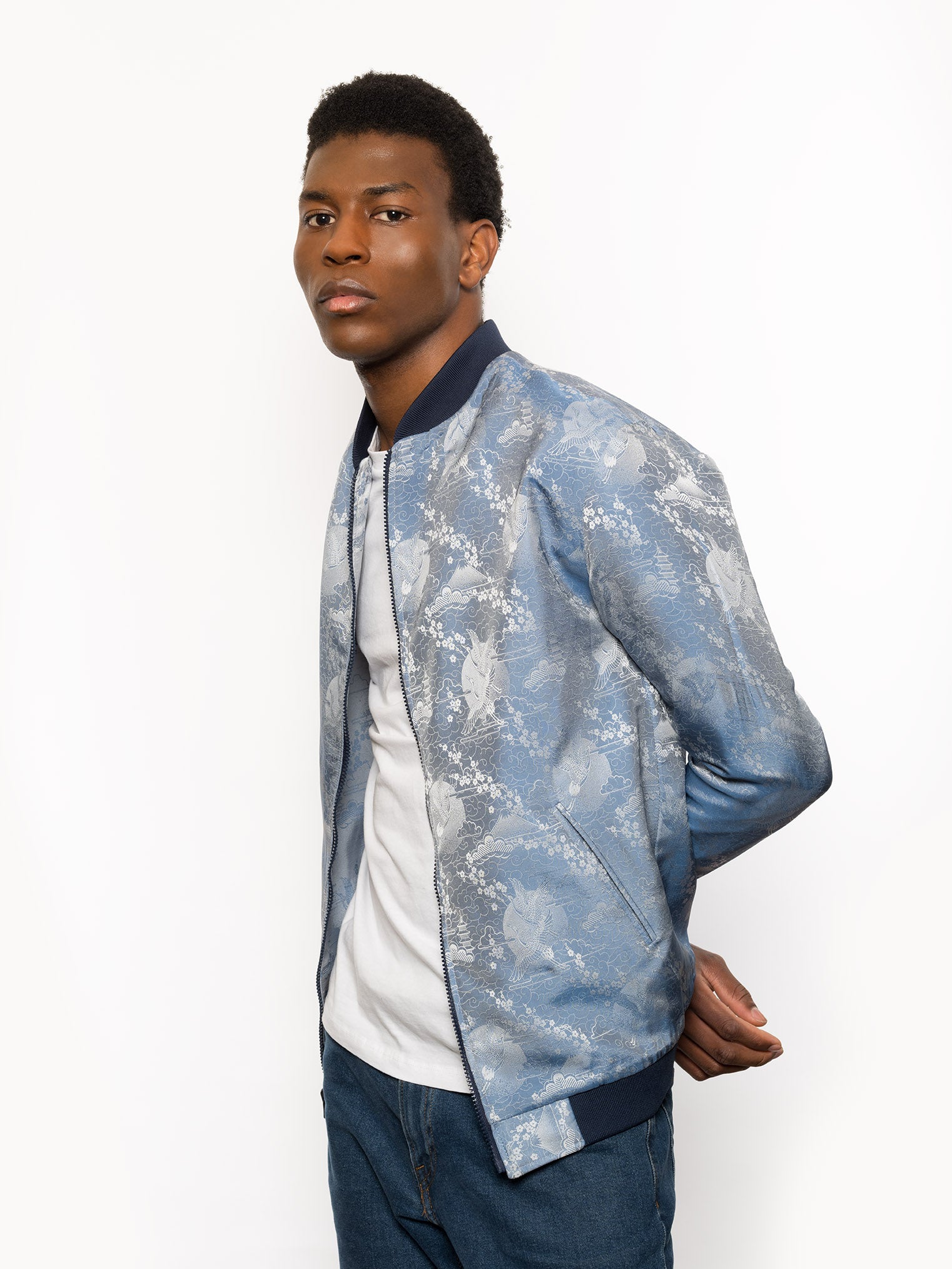 Silk outlet Bomber